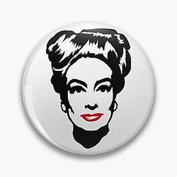 Joan Crawford Pin
