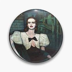 Miss Joan Crawford 1932 Portrait Pin