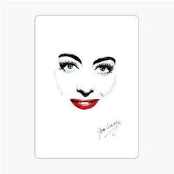 Joan Crawford Sticker
