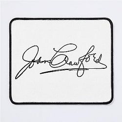 Joan Crawford Signature Mouse Pad