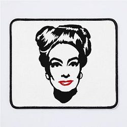 Joan Crawford Pop Art Mouse Pad