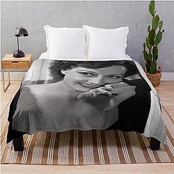 Joan Crawford as Crystal in The Women 1939 Throw Blanket