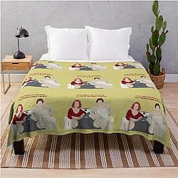 Bette Davis & Joan Crawford Throw Blanket