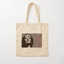 Joan Crawford Not the Girl Next Door Cotton Tote Bag