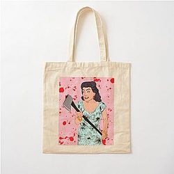 Joan Crawford Strait Jacket Cotton Tote Bag