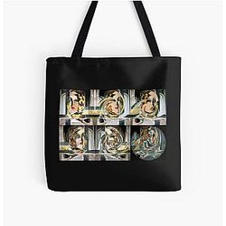 Who Was Marilyn Monroe This is Joan Crawford All Over Tote Bag