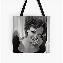 Joan Crawford as Crystal in The Women 1939 All Over Print Tote Bag
