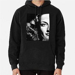 Portrait of Joan Crawford, famous actress in Hollywood, mid-twentieth century Pullover Hoodie