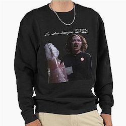 No Wire Hangers Ever - Faye Dunaway as Joan Crawford Mommie Dearest Pullover Sweatshirt