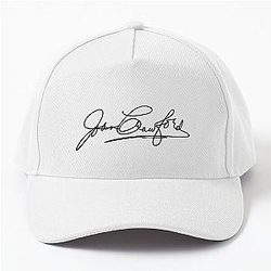 Joan Crawford Signature Baseball Cap