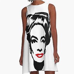 Joan Crawford A-Line Dress