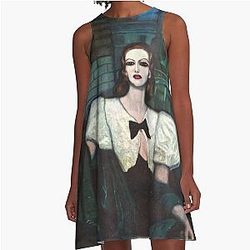 Miss Joan Crawford 1932 A-Line Dress