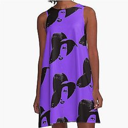 Joan Crawford A-Line Dress