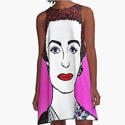 Joan Crawford Collection Merchandise Dusty O A-Line Dress