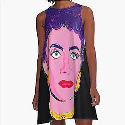 Joan Crawford A-Line Dress