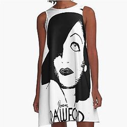 Joan Crawford Art A-Line Dress
