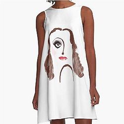 Joan Crawford A-Line Dress