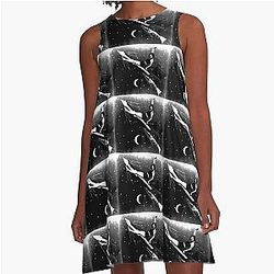 Joan Crawford 1920s A-line Dress