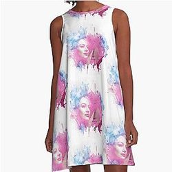 Joan Crawford A-Line Dress