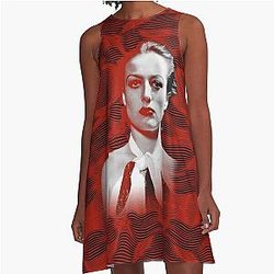 Manificent Joan Crawford A-line Dress