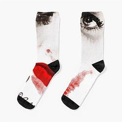 Gorgeous Joan Crawford Sock