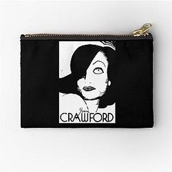 Joan Crawford Zipper Pouch