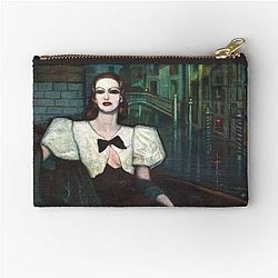 Miss Joan Crawford 1932 Portrait Zipper Pouch