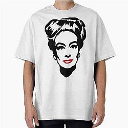 Joan Crawford Pop Art Oversized T-Shirt