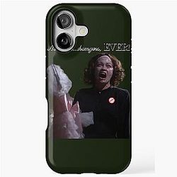 No Wire Hangers Ever - Faye Dunaway as Joan Crawford Mommie Dearest iPhone Tough Case