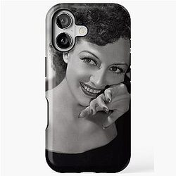 Joan Crawford as Crystal in The Women 1939 iPhone Tough Case