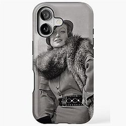 Chic Joan Crawford by George Hurrell iPhone Case