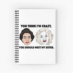Whatever Happened to Baby Jane Sisters Inspired Journal