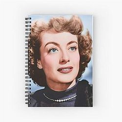 Joan Crawford in Pearl Notebook