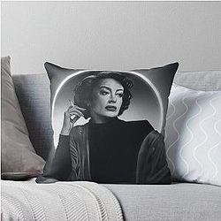 Joan Crawford Throw Pillow