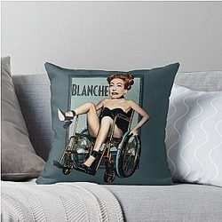Joan Crawford Blanche Hudson Throw Pillow