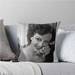 Joan Crawford as Crystal in The Women 1939 Throw Pillow