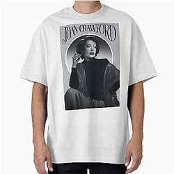 Joan Crawford (Version 2) with the inscription Oversized T-Shirt