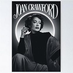 Joan Crawford with the inscription Poster
