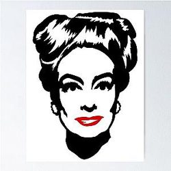 Joan Crawford Pop Art Poster