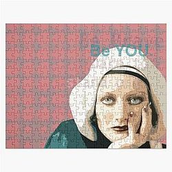 Movie Stars, Young Joan Crawford, Portrait. Jigsaw Puzzle