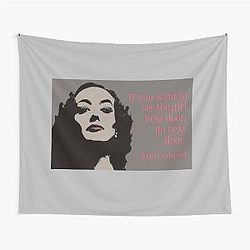 Joan Crawford Not the Girl Next Door Tapestry