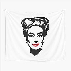 Joan Crawford Pop Art Tapestry
