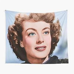 Joan Crawford in Pearls Tapestry