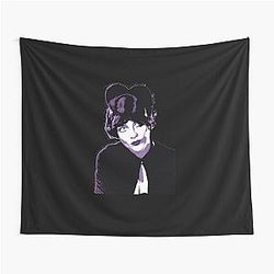 Joan Crawford Heart Tapestry