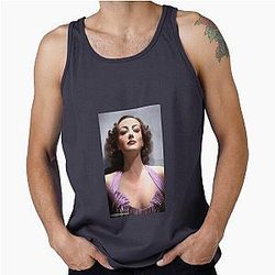 Colorized Joan Crawford in 1935 Tank Top