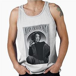Joan Crawford with the inscription Tank Top