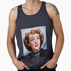 Joan Crawford in Pearl Tank Top