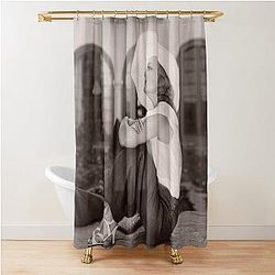 Stunning Actress Joan Crawford Shower Curtain