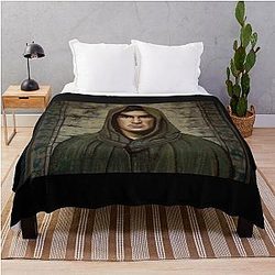 Joaquin Phoenix Painting Throw Blanket