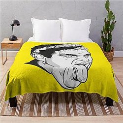 Joaquin Phoenix Gladiator Throw Blanket